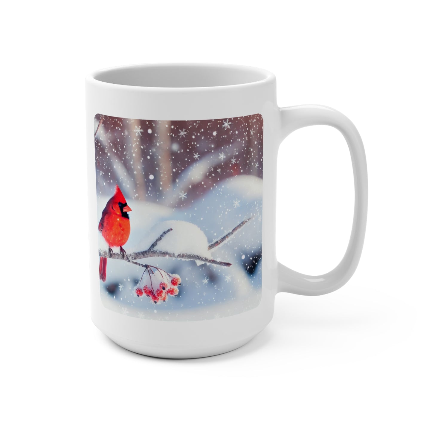 Christmas Cardinal Mug 15oz