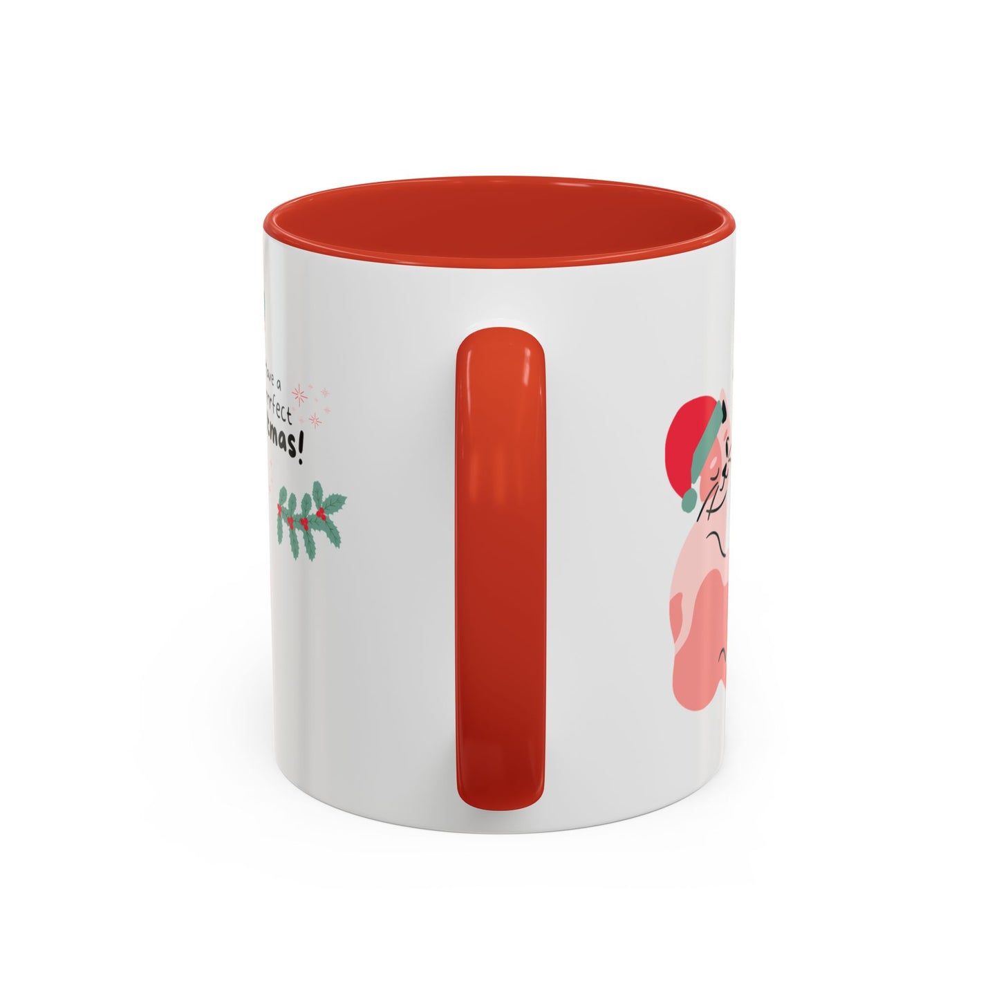 Purrrfect Christmas Accent Coffee Mug (11, 15oz)