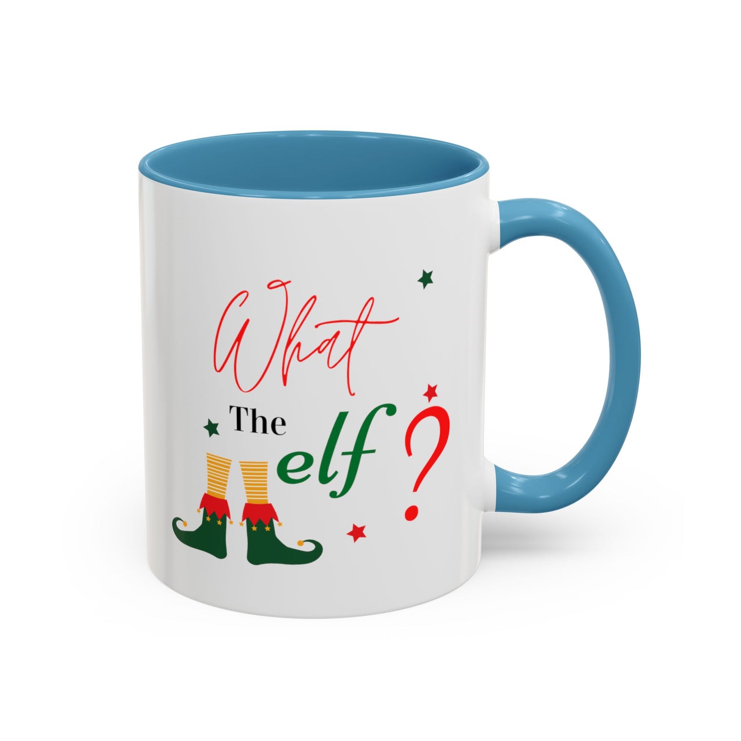 What the Elf? Accent Coffee Mug (11, 15oz)