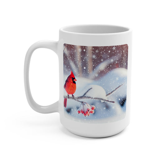 Christmas Cardinal Mug 15oz