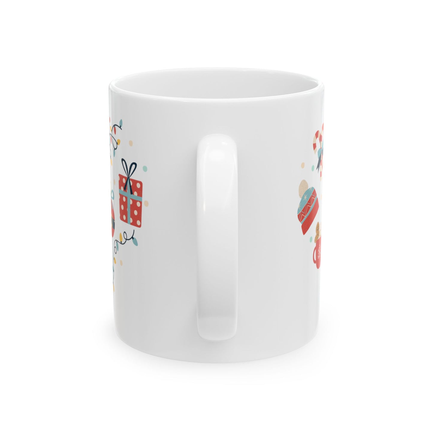 Christmas Ornaments Ceramic Mug, (11oz, 15oz)