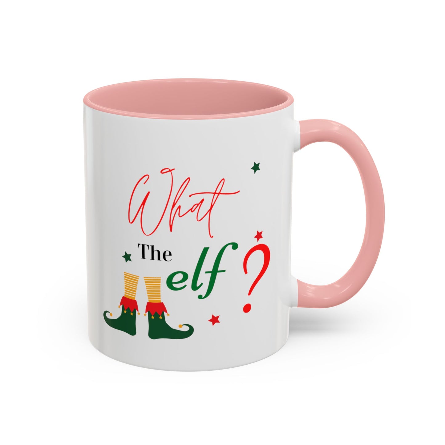 What the Elf? Accent Coffee Mug (11, 15oz)