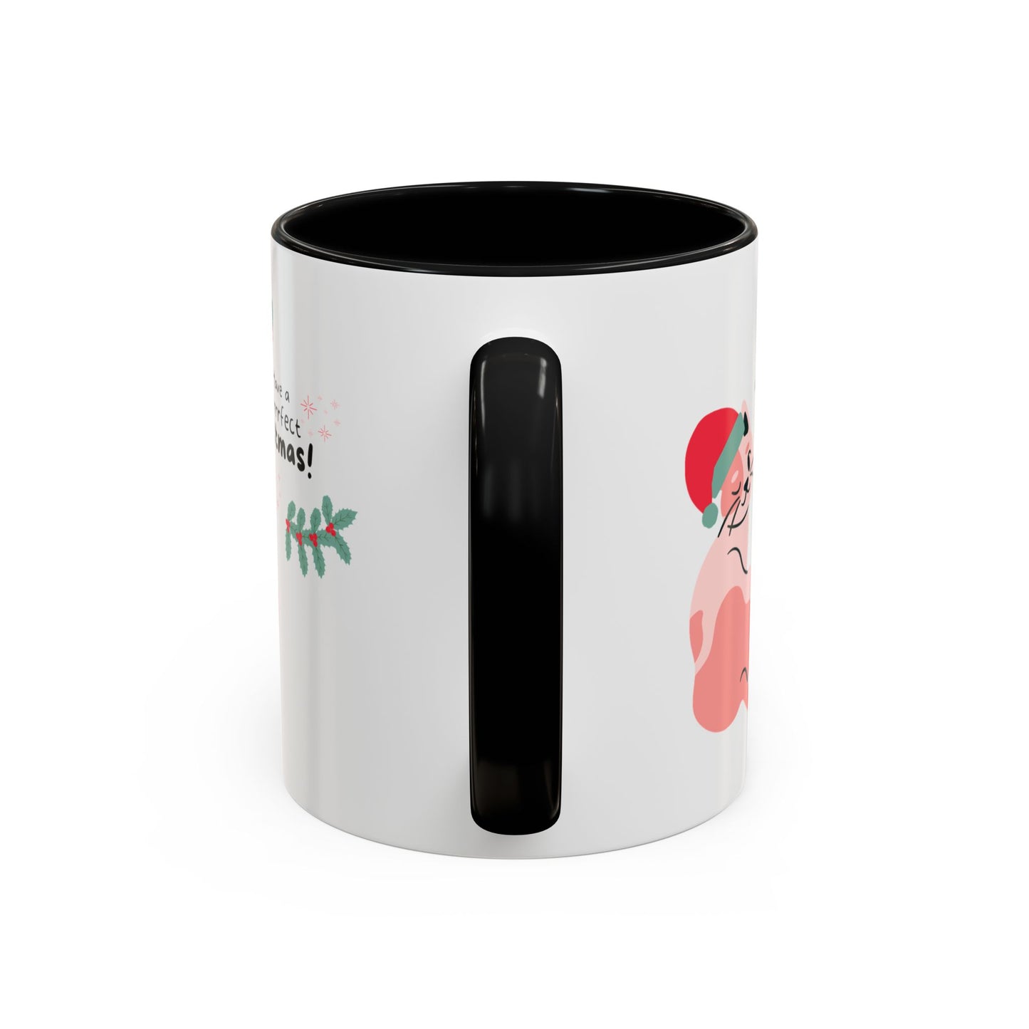 Purrrfect Christmas Accent Coffee Mug (11, 15oz)